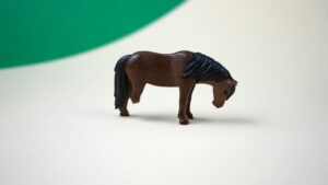 Redbubble little plastic horse looking sad